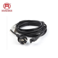 Cable calefactor de potencia constante con certificado CE HUANRUI PHC para calefacción de tuberías residenciales y techo y canalón anticongelante para derretir nieve