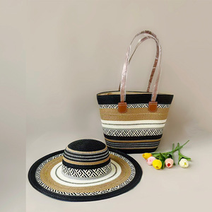 <span class=keywords><strong>Oferta</strong></span> Transfronteriza: Nuevo Sombrero <span class=keywords><strong>de</strong></span> Paja Estilo Bohemio Étnico para Vacaciones con Cierre <span class=keywords><strong>de</strong></span> Cremallera y Forro <span class=keywords><strong>de</strong></span> Poliéster - Product Image 2