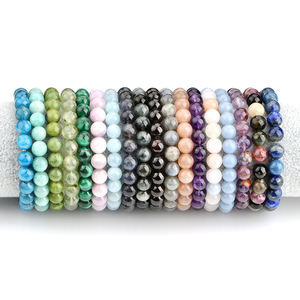 Pulseras <span class=keywords><strong>de</strong></span> cristal <span class=keywords><strong>de</strong></span> piedra natural Piedra curativa 4.6.8.10mm Piedras preciosas Pulsera <span class=keywords><strong>de</strong></span> cuentas <span class=keywords><strong>el</strong></span>ásticas <span class=keywords><strong>de</strong></span> cristal hecha a mano - Product Image 3