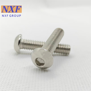 NXF UNS S316/DIN1.4401/AISI 316/0Cr17Ni12Mo2 M2-M30等级8-12.9直径M3-20盘头内六角螺栓 - Product Image 3