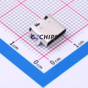 GT-USB-7047C USB Connector SMD Connector ( Connector Type: Type-C )( Protocol Standard: USB 2.0 )( Gender: Female ) - Product Image 1