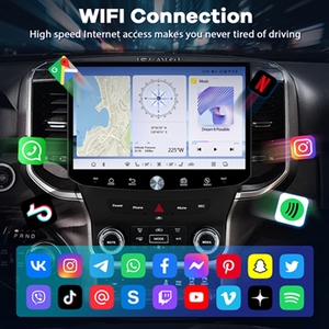 Android 13 Qualcomm Snapdragon 665 Car DVD <span class=keywords><strong>Player</strong></span> đài phát thanh xe màn hình xe Carplay 8 + 128GB màn hình cảm ứng cho Dodge Ram 2019 2023 - Product Image 3