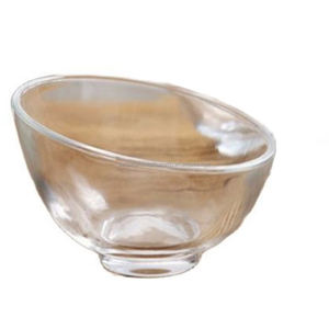 ถือลูกอมนัทสลัดผลไม้เป็นอาหารเรียกน้ำย่อยของหวานจานอาหารเชิงพาณิชย์ชามแก้วใสสลัดเสิร์ฟ - Product Image 2