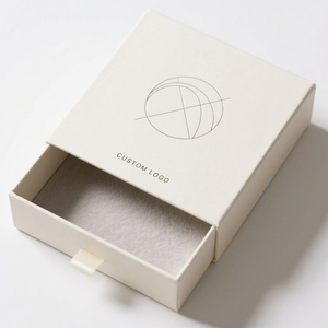 Thiết kế sang trọng tùy chỉnh ưa thích in vuông các tông trượt ngăn kéo đóng gói quà tặng Hộp bao bì hộp - Product Image 3