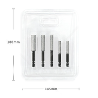 Bâtons abrasifs hexagonaux Csd Modèle 104 pour perceuse électrique et meuleuse d'angle – Outil multifonction spécial pour le meulage et le rainurage de pierre