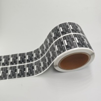 Film holographique brillant amovible en BOPP, résistant à l'eau, à l'huile, anti-contrefaçon, résistant aux UV, anti-rayures, écologique et durable pour appareil photo