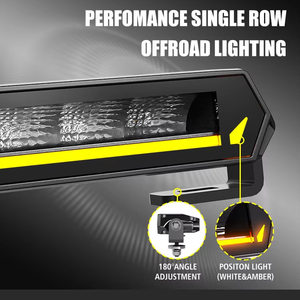 ไฟ LED คอมโบบาร์ <span class=keywords><strong>150W</strong></span> ขนาด 31.5 นิ้ว แถวเดียว พร้อมไฟ DRL สำหรับขับขี่ออฟโรด กันน้ำระดับ IP67 สำหรับรถบรรทุก รถ SUV และรถ UTV - Product Image 2