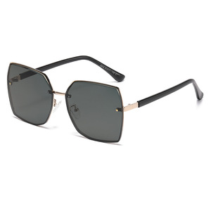 Lunettes de soleil Hermes, monture en métal, lentille TAC, protection UV400, lunettes de soleil pour femmes, type 3, couleur noire, KS-3843 - Product Image 5