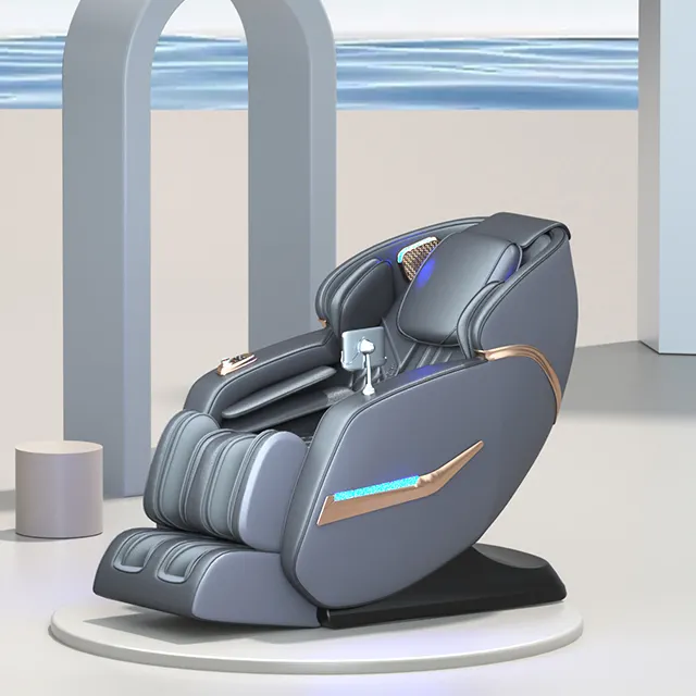 Nouveau 2024 Chaise de massage 3D Zero Gravity Full Body Airbags Chaise de massage de remplacement avec SPA pour les pieds