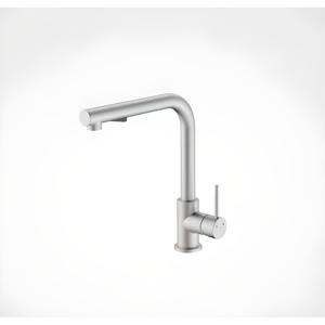 PHOENIX LINE - Miscelatore Monocomando per Lavello in Acciaio Spazzolato - Product Image 1