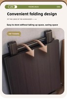 Ensemble de table et de chaises à manger modernes en bois pour événements commerciaux, cafés, restaurants - Carré, portable, de haute qualité