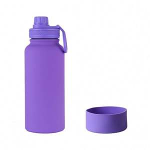 Porte-couvercle magnétique sport personnalisé bouteille d'eau isolée en acier inoxydable avec logo - Product Image 1