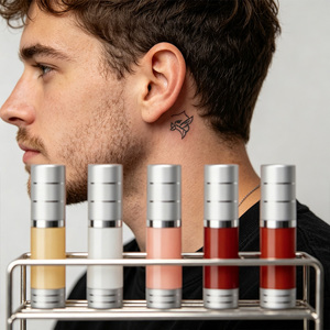 Crema de color transparente equilibrada para cejas, labios y ojos, suave, uniforme, estable, post-color, fina, transpirable, con cobertura completa, tonos fríos. - Product Image 2