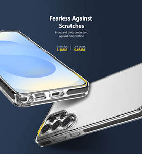 Nouvelle <span class=keywords><strong>coque</strong></span> <span class=keywords><strong>de</strong></span> <span class=keywords><strong>téléphone</strong></span> antichoc OEM TPE & TPU <span class=keywords><strong>Edge</strong></span> Crystal Transparency pour <span class=keywords><strong>Samsung</strong></span> S25 S26 Plus Ultra - Product Image 5