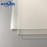 La forme coupée de haute qualité a mené le diffuseur en plastique de PMMA a illuminé la feuille de diffuseur d'éclairage de PC
