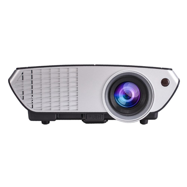 1080P HD Mini Smart LCD Projector with Android 12 2000 Lumens Brightness Pico Technology for Home Theater Use