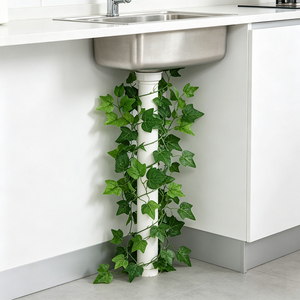Bouquet de feuilles de <span class=keywords><strong>lierre</strong></span> artificielles, fausse verdure, arrangement floral pour mariage et Thanksgiving, décoration murale florale <span class=keywords><strong>en</strong></span> plastique - Product Image 4