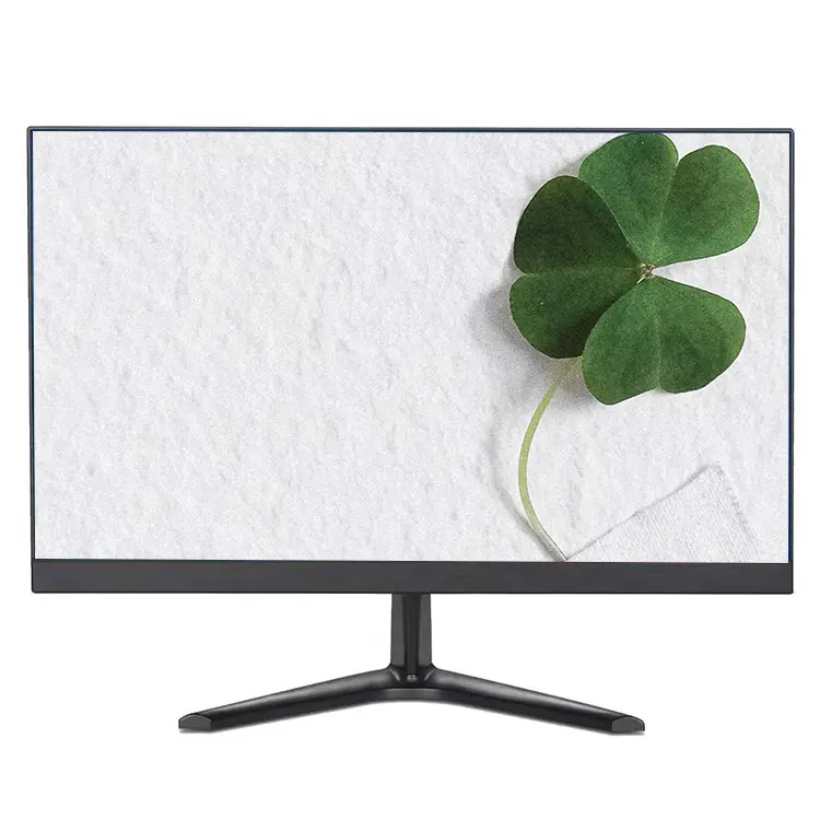 DC Powered LCD Monitor 24 Inch Màn Hình Máy Tính Hiển Thị 1920*1080 VGA HDM Đầu Vào Màn Hình PC