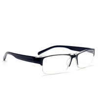 9177 1pc PC cadre demi-jante carré verre lentille presbytie mode mâle femme unisexe lunettes correctives lunettes de lecture