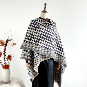 Manteau d'hiver <span class=keywords><strong>de</strong></span> marque, cape, châle, écharpe, effet cachemire, doux, pour femmes, ouvert sur le devant, <span class=keywords><strong>poncho</strong></span>, cape, châle, luxe - Product Image 5