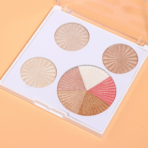 Popular Makeup <b>Pink</b> Sample Face Highlighter Creamy Texture Matte Finish Contouring & Highlighter Wholesales - Product Image 4