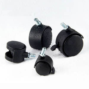 Einziehbare Rollen Hochleistungs-Rollen mit Aufzug- und Abzugfunktion maximal für Bürostuhl Arbeitsbanken oder andere Ausstattung - Product Image 3