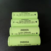 Vente en gros 26800A Lithium-Ion 3.7V 7200mAh Batterie rechargeable à dessus plat Super Power haute capacité pour ordinateur portable en stock