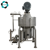 GUSU 500L Moulin à billes en SUS304 pour chocolat, raffineur de masse de cacao, machine de broyage fin pour pâte d'arachide, d'amande et de noix, traitement du chocolat