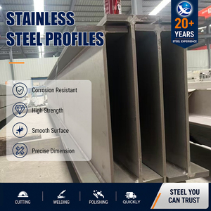 Welded 304L 321 Epoxy Coating 350x350mm Good Machinability Stainless Steel H Beam of Structural Components - Product Image 1