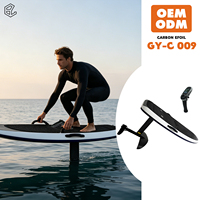Planche de surf électrique hydrofoil en carbone de haute qualité avec batterie pour l'assistance au surf en eaux océaniques