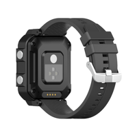 GPS Akıllı Saat, Kalp Atış Hızı ve Sıcaklık Ölçer, SIM Kart, 4G, Su Geçirmez, SOS Düğmesi, Madenci, İşçi, Yaşlı Güvenliği, Takip Özelliği