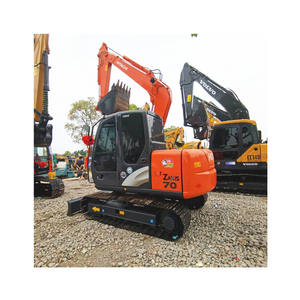 รถขุดฮิตาชิ ZX70 มือสองคุณภาพสูง ขนาดเล็ก 7 ตัน รถขุดตีนตะขาบ ชั่วโมงการทำงานต่ำ ไม่มีการซ่อมบำรุงครั้งใหญ่ ขายดี - Product Image 2