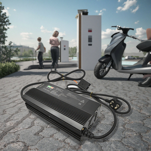 Cargador <span class=keywords><strong>de</strong></span> Batería para Bicicleta Eléctrica <span class=keywords><strong>de</strong></span> 72V 12A, Gestión <span class=keywords><strong>de</strong></span> Energía Totalmente Digital, Batería <span class=keywords><strong>de</strong></span> Plomo-Ácido, Entrada <span class=keywords><strong>de</strong></span> 220V, 1200W, Carcasa <span class=keywords><strong>de</strong></span> Aluminio - Product Image 5