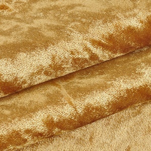 Fabricants de vêtements de maison en velours pressé à la glace sur mesure tissu de cristal et de diamant tissu de canapé en velours écrasé - Product Image 4