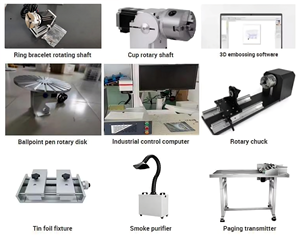 Machine de marquage laser UV 3W 5W haute performance pour la gravure sur métal et le marquage de l'acier inoxydable - Product Image 4