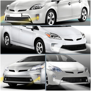 Feux de jour à LED pour Toyota <span class=keywords><strong>Prius</strong></span> 2012 2013 2014 2015 DRL avec clignotants dynamiques, pièces automobiles - Product Image 5
