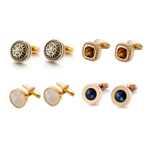 Nouvelles boutons de manchette, épingles, boucles, corsages, boutons de manchette de luxe, boîte à boutons de manchette, mode, <span class=keywords><strong>Seigneur</strong></span> <span class=keywords><strong>des</strong></span> <span class=keywords><strong>anneaux</strong></span>, boutons de manchette pour hommes, accessoires - Product Image 1