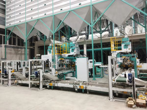 آلة تعبئة الأرز Ewinall DCS-50FE2-B سعة 10-50 كجم مع ناقل خياطة 30 طن شبه أوتوماتيكية لأكياس الطعام - Product Image 5