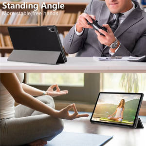 Usine En Gros De Luxe En Cuir PU Tri-fold Stand Smart Flip Tablet Cover Case pour Samsung Galaxy Tab S7 S8 S9 FE S10 Lite <span class=keywords><strong>S11</strong></span> - Product Image 6