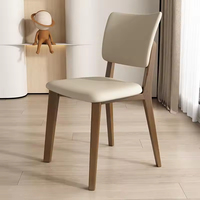 Chaise de salle à manger de luxe en bois moderne et élégante, dossier en bois souple, pour restaurant haut de gamme, vente directe usine