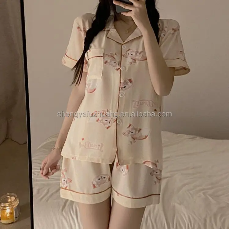 Sexy pajamas leopard Lace Silk women's honeymoon pajamas attractive transparent pajamas