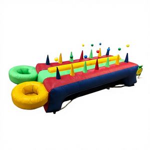 Jeu de balle flottante gonflable pour adultes et enfants, en PVC, avec balles océaniques, pour l'extérieur, jeu de défi, dès 3 ans - Product Image 1