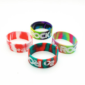 Trending <strong>Products</strong> 2025 New Fashion Bracelet Cool Men Custom Silicone Wristbands <strong>China</strong> Manufacture - Product Image 6