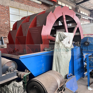 <b>Small</b> Sand Washer With <b>Wheel</b> Type For Sand And Stone Processing Blue Color Ac Motor - Product Image 2