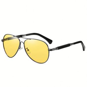Lunettes de soleil polarisées UV400 personnalisées 2025 en alliage, photochromiques, vision nocturne, pour la conduite, la pêche, pour hommes et femmes - Product Image 3