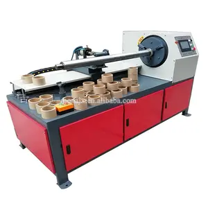 Manufacturer Spiral Multi-Knife Paper Roll Tube Core Cutting Machine/Automatic Spiral Small Cardboard Toilet Tissue Tube Maker