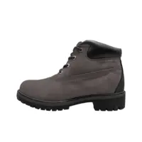 Sepatu Ankle Platform Hangat Pria Tahan Air Kustom Sepatu Boot Kulit Asli Nubuck Ujung Bulat Berenda untuk Pria Martin