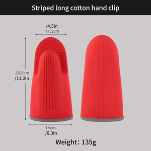 Eversoul Nouveaux Gants de Cuisine Longs à Deux Doigts, Outils de Cuisson, Gants de Four en Silicone - Product Image 4