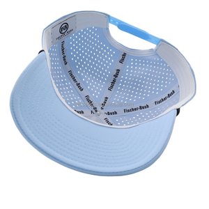 <span class=keywords><strong>Gorra</strong></span> de Béisbol Personalizada con Logotipo Bordado en PVC, 5 Paneles, Secado Rápido, Resistente al Agua, con Corte Láser y Perforaciones - Product Image 2