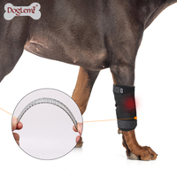 Fournitures d'entraînement interactives et de mouvement pour animaux de compagnie - Attelle de soutien pour la patte arrière des chiens, attelle pour la cheville, attelle pour la récupération des pattes